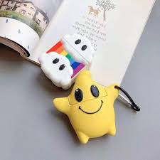 Kawaii Star Apple Airpods Case In 2020 Iphone Case Covers Cute Cases Airpod Case