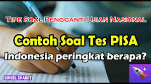 02:02 seharusnya sosialisai bentuk soal pisa ini dilakukan secara luring, karena keadaan yang belum membaik akibat covid 19. Kemungkinan Soal Pengganti Ujian Nasional Tes Pisa Siswa Indonesia Peringkat Berapa Youtube
