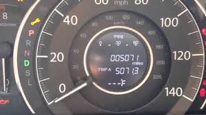 How To Reset Oil Life Light 2015 Honda Cr V Youtube