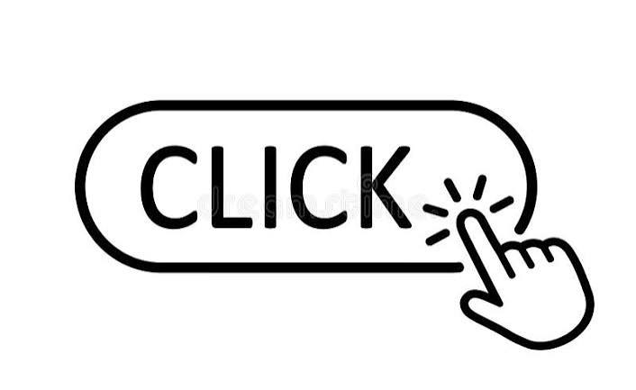 Click Button with Hand Pointer Clicking. Click Here Web Button. Isolated Website Hand Finger Clicking Cursor – Vector Stock Vector - Illustration of line, icon: 164541958