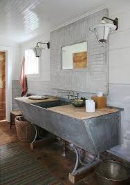 rustic bathroom #rustic #barn #farm
