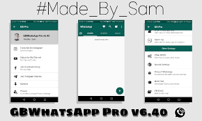It is considered to be one of the best versions of whatsapp plus because of its many the themes were remembered for the gbwa apk, and are currently one of the mod's best highlights. Gbwhatsapp Pro V6 40 Latest Version Download Now By Sam Best Whatsapp Mod