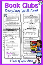 Ever Thought About Using Book Clubs In The Classroom You Ll Find Everything You Need In This C Book Club Activities Literature Circles Literature Circle Roles