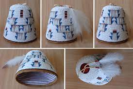 Woman S Hat Plateau Style By Mickchet On Deviantart Beaded Hat Hats For Women Native American Dress