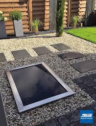 Das rechteckige becken bringt den charme des schönen, pulverbeschichteten metalls und das element wasser in ihren garten. Gfk Wasserbecken Inklusive Moderner Edelstahlumrandung 120 X 80 X 45 Cm Mit 365 Litern Volumen
