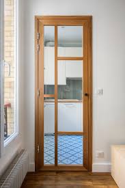 Porte Verriere En Bois Sur Mesure En 2020 Verriere Bois Porte Verriere Bois