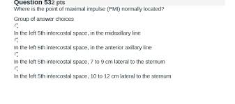 Image result for Point of Maximum Impulse