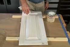 Professional cabinet refacing raleigh nc, affordable custom cabinet refinishing, kitchen cabinet refinishing. How To Make A Pickled Or White Wash Finish Ron Hazelton
