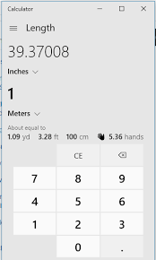 How Many Inches Are In A Meter Quora