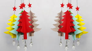 Unique And Easy Christmas Decorations Ideas Paper Wall Hanging Christma Wall Hanging Christmas Tree Easy Christmas Decorations Paper Wall Hanging