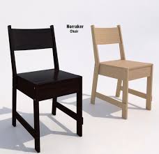 Combines with other furniture in the norråker series. 3d Ikea Norraker Chair Table Model