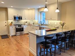 Blue metal kitchen cabinets new milford. Before Afters Of Kitchen Cabinet Remodels Ackley Cabinet Llc