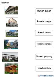 Memiliki rumah adalah impian setiap orang, khususnya bagi yang rumah jenis apartemen merupakan blok bangunan bertingkat yang di dalamnya memiliki sejumlah. Jenis Jenis Rumah Worksheet