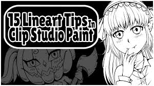 Without line the other elements couldn't exist so let's start here and then we will gradually go more advanced. 15 Quick Tips To Improve Your Digital Lineart Clip Studio Paint Tutorials 4 By Crimsycreates Clip Studio Tips