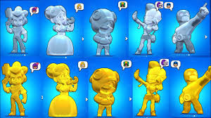 Brawl stars unlocking new star point night mecha crow skin & all new bull, colt, bo & crow mecha star skin gameplay! All New True Silver True Gold Skins Gameplay Brawlstars Summer Of Monsters Youtube