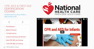 With a free healthcare cpr class, you can prevent brain damage, oxygen deprivation, and death. Cpr Aed Use For Infants Lesson 7
