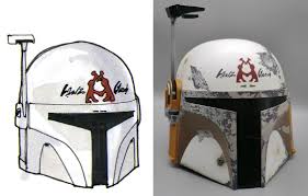 First we outline the contours of the helmet. Black Series Boba Fett Helmet Custom Re Paint Rpf Costume And Prop Maker Community