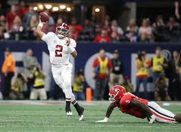 Happy thanksgiving jalen hurts alabama football life is like a book. Jalen Hurts Leads Alabama Rally As Tide Beat Georgia For Sec Title