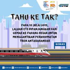 Kena tunggu tukar kerajaan negeri kot. Ktm Berhad Mulai 10 Julai 2015 Laluan Ets Telah Facebook