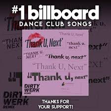Thank U Next Dirty Werk Remix By Ariana Grande Hits 1