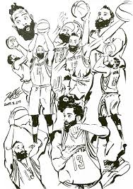 Who Will Be The Mvp Http X2f X2f Kimjungyoun Com Kim Jungyoun All Rights Reserve Drawing Illustrations Basketball Drawings Sketch Book