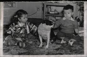 1957 Press Photo Korean Children Orphans Kling Bovee