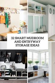A few of our bestselling entryway furniture pieces include: 32 Small Mudroom And Entryway Storage Ideas Shelterness