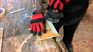cutting down a kitchen cabinet