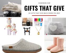 gifts that give back 20 charitable