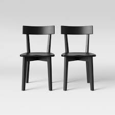 Dining chairs don't just have to look good, but should feel good, too. Set Of 2 Bombelli Modern Dining Chair Black Project 62 Target