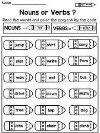 Noun our goal is that these noun pronoun verb adjective adverb worksheet images gallery can be a guidance for you, give you more references and also help. Nouns And Verbs Nouns Verbs Nouns Verbs Worksheets Nouns Worksheet