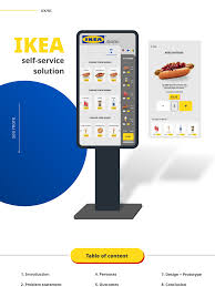 Ikea Self Service Kiosk Solution On Behance Self Service Kiosk Android App Design