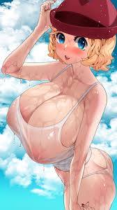Serena Hentai Xxx - Tank Top, Wet Body, Game Freak, Wet, Breasts, Nintendo  - Valorant Porn Gallery