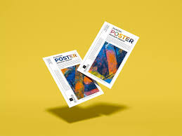 Two Floating Posters Design Mockup Free Mockup In 2020 Mockup Design Design Mockup Free Poster Mockup