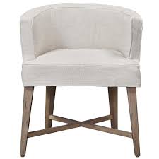 French Barrelback Slipcovered Dining Arm Chair Slip Covered Dining Chairs Dining Chairs Dining Room Arm Chairs