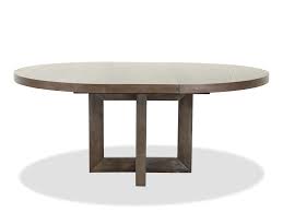 Transitional 54 To 72 Extendable Dining Table In Dark Brown Mathis Brothers Furniture
