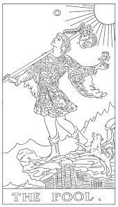 Tatuagem art nouveau art nouveau tattoo strength tarot tarot card tattoo art carte celtic cross tarot coloring book pages tattoo coloring. Free Coloring Sheets The Art Of Tarot