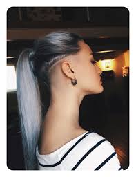 Check out the top trending undercut hairstyles for women in 2017, and find the best look for your face shape a lot of women are nervous to try a hairstyle like this, because it is so drastic. Undercut Women S Haircut Ponytail Novocom Top