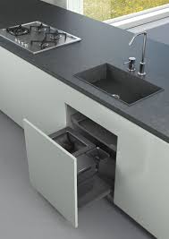 The Average Waste Bin Is Opened 32 Times A Day That Sounded Like A Lot To Us So We Developed A Waste Syste Domashnij Dekor Kuhni Kuhonnye Shkafy Idei Dlya Doma