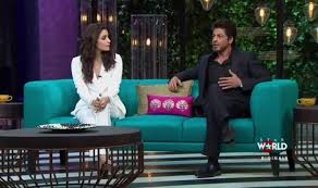 Koffee With Karan 5 Opening Episode Shah Rukh Khan Talks About Ranveer Singh S Underwear Are You Listening Deepika Padukone India Com koffee with karan 5 opening episode