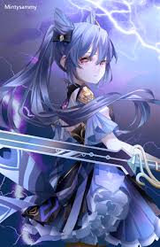 Keqing Genshin Impact Zerochan Anime Image Board