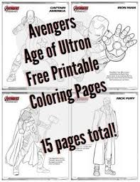 Avengers coloring pages are featured on 4 main characters iron man, hulk, captain america, thor, and with avengers: Avengers Age Of Ultron Free Printable Coloring Pages A Thrifty Mom Recipes Crafts Diy And More