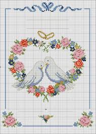 Cuscini cuscino portafedi fede schema uncinetto fai da te ricamo. Tempo Di Matrimoni Ricamiamo Un Portafedi Scarica Migliaia Di Schemi A Punto Croce Gratis