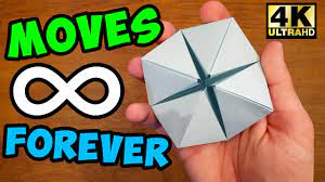 You just need a piece of paper and you can start folding. How To Make A Paper Moving Flexagon Fun Easy Origami Youtube