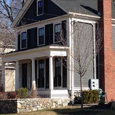 Grey House Light Cream Trim House Paint Exterior House Exterior House Painting