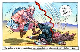 This one after the thursday cartoon depicting netanyahu as a dog? Dave Brown On Twitter Today S Independent Cartoon Netanyahu Trump Irandeal