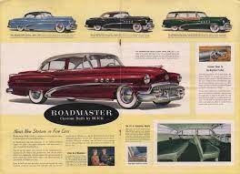 Gm 1952 Buick Sales Brochure Buick Car Brochure Buick Cars