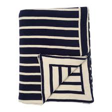 Black And White Striped Throw Blanket The Dark Navy Beach Striped Throw Striped Throw Blanket Striped Throw Navy Knitted Throw