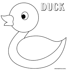 Select from 33467 printable coloring pages of cartoons, animals, nature, bible and many more. Duck Coloring Sheet Donald For Preschoolers Rubber Printable Pages Free Kids Slavyanka