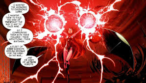 One day, roddy counted the abilities he had gained on a whim. House Of M Scarlet Witch Challenged Issue 4 House Of M And Avengers Vs X Men Scarlet Witch Marvel Scarlet Witch Chaos Magic